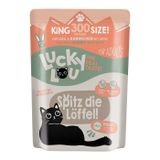 Lucky Lou Nassfutter Katze Adult Geflügel und Kaninchen 6x300 g