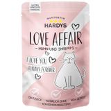 Hardys Love Affair Nassfutter Katze Huhn und Shrimps 12x100 g