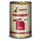ESCAPURE Nassfutter Hund Bio Adult Rind 6x400 g