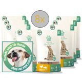 Fellicita Huhn & Flussbarsch Fleischstreifen 8x 50g Fellonis Hundesnacks
