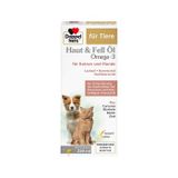 Doppelherz Haut & Fell Öl Omega-3 für Katzen und Hunde 250 ml