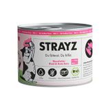 STRAYZ BIO Rind & Rote Beete in Soße, 6x200 g
