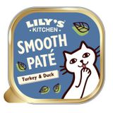 LILY'S KITCHEN Nassfutter Katze Adult Smooth Patè Ente und Truthahn 19x85 g