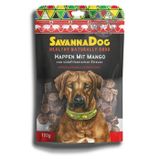 SavannaDog vom südafrikanischen Strauß Happen 100 g mit Mango