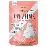 Hardys Love Affair Nassfutter Katze Lachs und Forelle 12x100 g