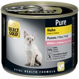 SELECT GOLD Pure Kitten Paté 24x200 g