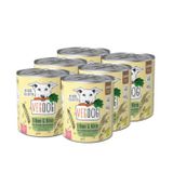 VEGDOG Nassfutter Senior Erbsen & Hirse Vorteilspack 6x800 g