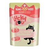 Lucky Lou Nassfutter Katze Kitten Geflügel 6x300 g