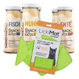 SmoothieCat Mix + Lickimat Grün