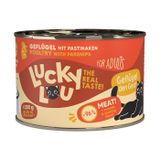 Lucky Lou Nassfutter Katze Adult Geflügel 6x200 g