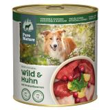 Pure Nature Adult 6x800g Wild & Huhn