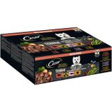 Cesar NATURAL GOODNESS Mega-Pack Terrine 4 Varietäten 24 x 100g