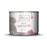 MjAMjAM Nassfutter Katze Adult, Duo 6x200 g Ente und Huhn