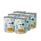 VEGDOG Nassfutter Adult Linsen & Hirse Vorteilspack 6x800 g
