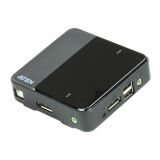 2-Port USB KVM Switch 4K UHD, KVM-Switch