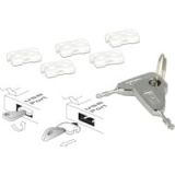 USB Port Blocker Set für USB-A Buchse, Einsteckschloss