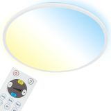 SLIM CCT LED Panel, Ø 29,3 cm, 18 W, Weiß