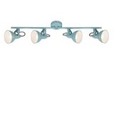Spot Deckenleuchte, 79 cm, max. 40 W, Mint-Weiß