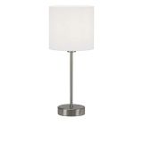 Tischleuchte, max. 25 W, 38,5 cm, Weiß