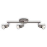 Spot Deckenleuchte, 38,5 cm, 9 W, Matt-Nickel