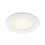 LED Einbauleuchte, Ø 11,5 cm, 6 W, Weiß