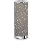STERNENHIMNMEL LED Tischleuchte, Ø 13 cm, 5 W, Grau-Chrom