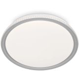 CCT RGB LED Deckenleuchte, Ø 50 cm, 40 W, Grau