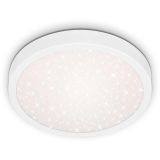 STERNENHIMMEL LED Deckenleuchte, Ø 28 cm, 18,5 W, Weiß