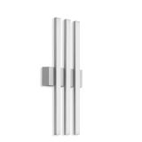 TELEFUNKEN LED Außenwandleuchte, 37 cm, 12 W, Silber