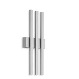 TELEFUNKEN LED Außenwandleuchte, 37 cm, 12 W, Silber