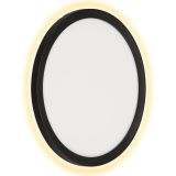 TELEFUNKEN LED Außenwandleuchte, Ø 28 cm, 15 W, Schwarz