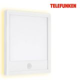 TELEFUNKEN LED Außenwandleuchte, 25 cm, 15 W, Weiß