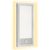 TELEFUNKEN LED Sensor Außenwandleuchte, 28 cm, 16 W, Silber