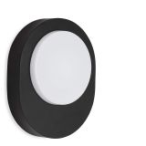 TELEFUNKEN LED Außenwandleuchte, 20 cm, 8 W, Schwarz