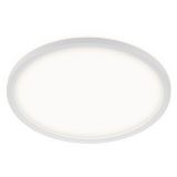 LED Bad-Deckenleuchte, Ø29 cm, 1x LED, 18 W, 2400 lm, weiß