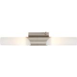 Wandleuchte, 43,5 cm, max. 40 W, Matt-Nickel