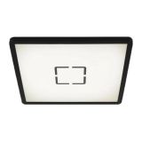 Slim LED Panel, 19 cm, 1400 LUMEN, 12 WATT, Schwarz