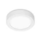 LED Deckenleuchte, Ø 17 cm, 12 W, Weiß