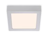 LED Deckenleuchte, 17 cm, 12 W, Chrom-Matt