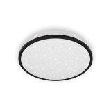 STERNENHIMMEL LED Deckenleuchte, Ø 28 cm, 12 W, Schwarz