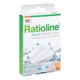Ratioline aqua Duschpflaster Plus 5x7 cm steril