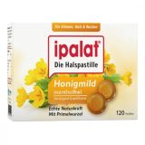 Ipalat Halspastillen honigmild ohne Menthol zuckerfrei