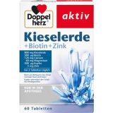 DOPPELHERZ Kieselerde+Biotin+Zink Tabletten 60 St.