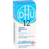 BIOCHEMIE DHU 12 Calcium sulfuricum D 6 Tabletten 80 St.