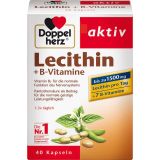 DOPPELHERZ Lecithin+B-Vitamine Kapseln 40 St.