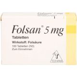 FOLSAN 5 mg Tabletten 100 St.