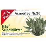 H&S Salbeiblätter Tee Filterbeutel 32 g