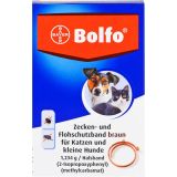 BOLFO Flohschutzband braun f.kleine Hunde/Katzen 1 St.