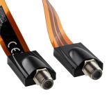 Schwaiger Fensterdurchführung Kabel ultraflach 17,3 cm