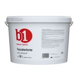 B1 Fassadenfarbe weiß seidenmatt 10 l